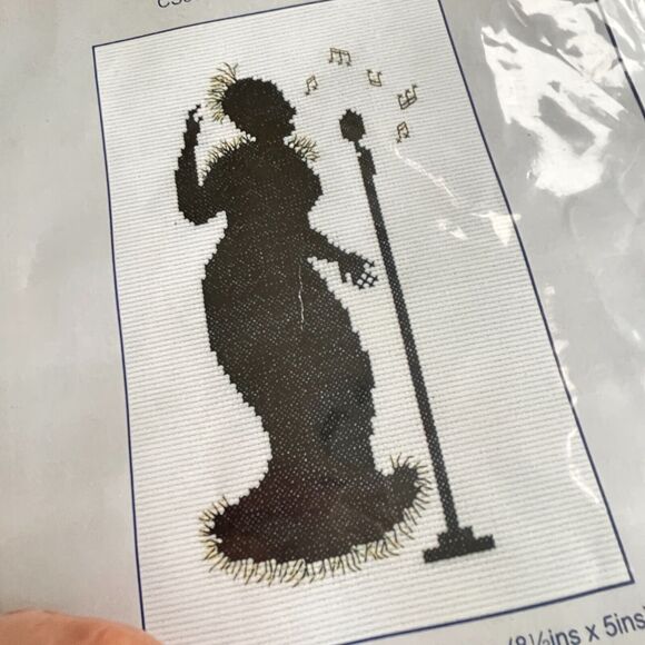 CrossstitchUK Heather Anne ALL THAT JAZZ CS550 RED HOT MOMMA RARE! New Sealed - Picture 2 of 3